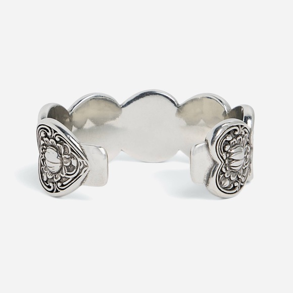 JOHNNY WAS ANTIQUE HEART CUFF BRACELET - Picture 3 of 4